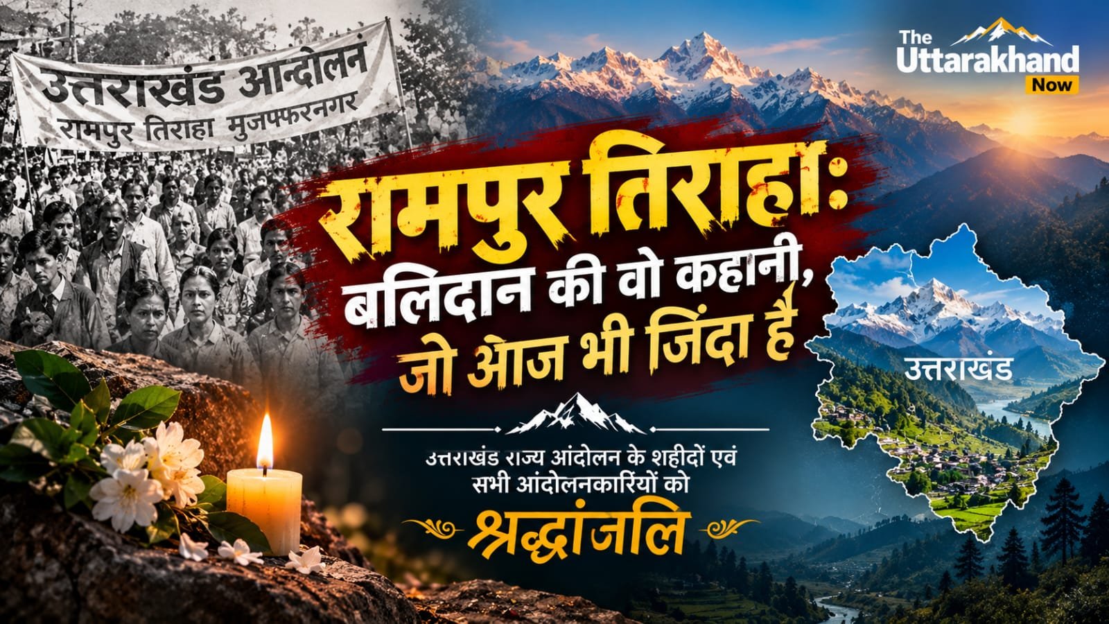 “रामपुर तिराहा कांड की 32वीं बरसी: याद आया उत्तराखंड आंदोलन का वो दर्दनाक अध्याय”